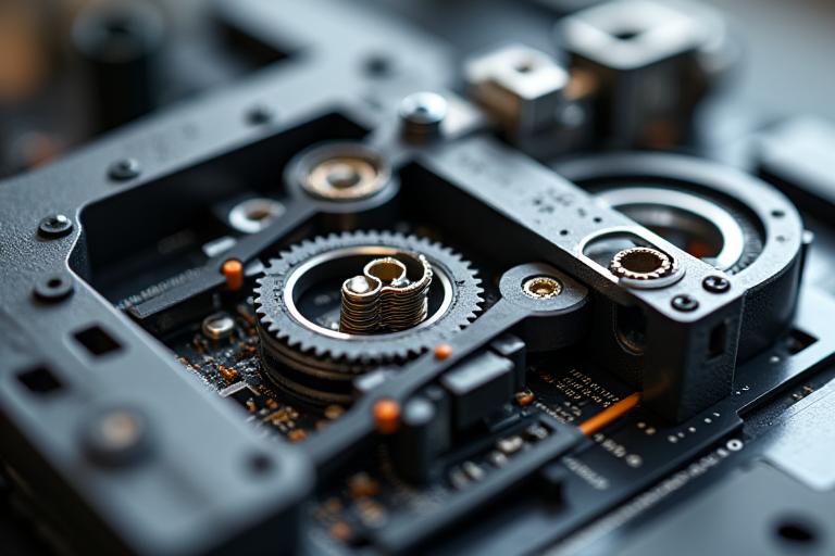 Prototipo de ingeniería mecánica detallado